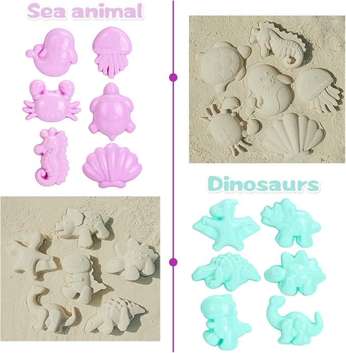 Tagitary Beach Sand Toys Set for Kids 3-10 - Image 3