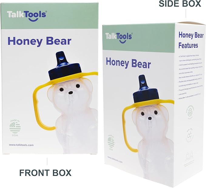 TalkTools Honey Bear Bottle Straw Cup - Image 9