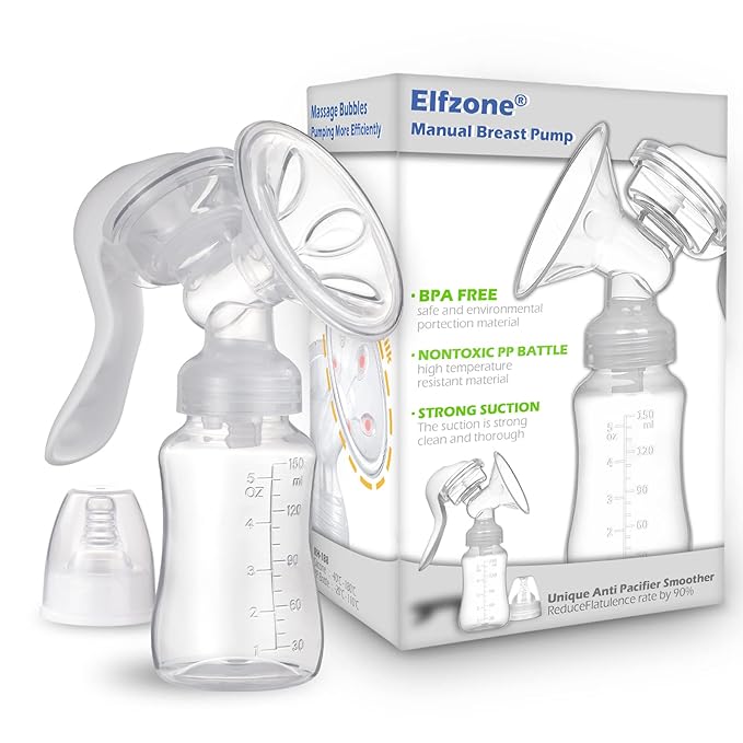 Elfzone Manual Breast Pump by Elfzone