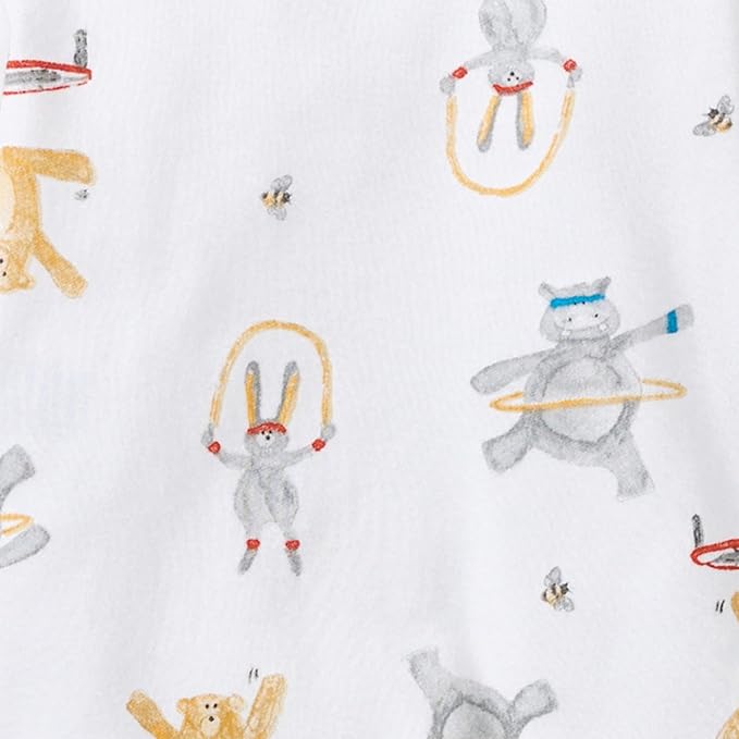 Burt’s Bees Baby Boys' One-Piece Sleep and Play 100% Organic Cotton PJs - Image 3
