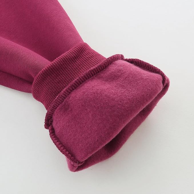 3 Pack Boy's and Girl's Fleece Pull on Jogger Sweatpant - Image 6