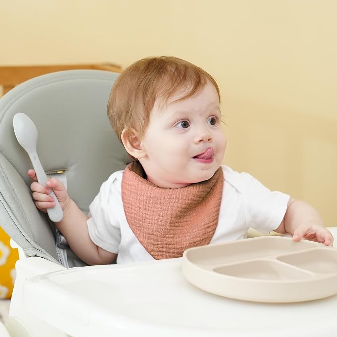 Muslin Baby Bibs Baby Drool Bandana Bibs - Image 6