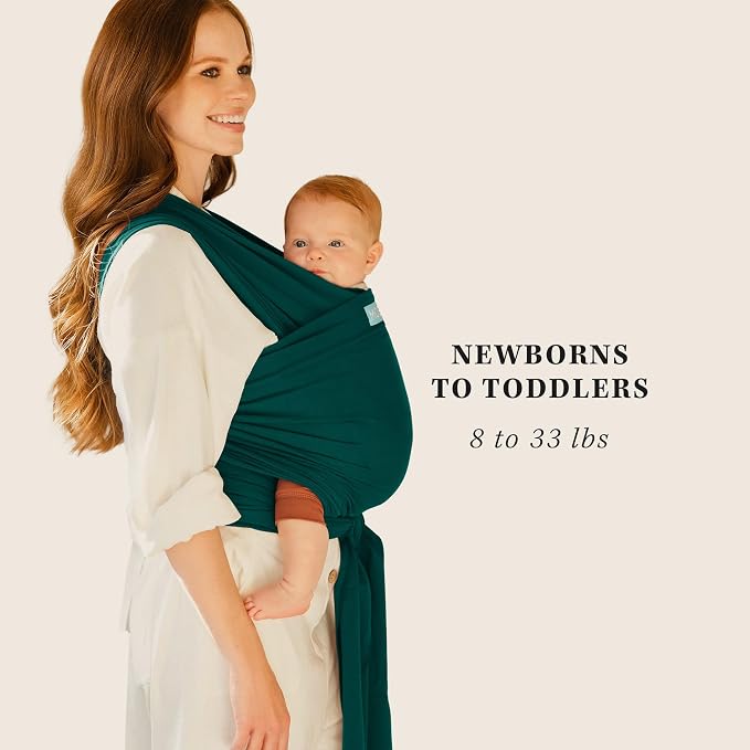 Moby Baby Wrap Carrier Classic for Newborns to Toddlers, Infant Sling Carrier - Image 7