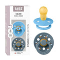 BIBS Studio Soother 2-Pack, BPA Free Dummy Pacifier, Round Nipple. Natural by BIBS