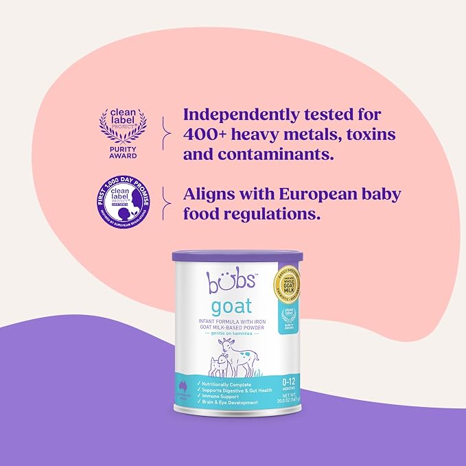 Bubs Whole Goat Milk Formula - Image 6