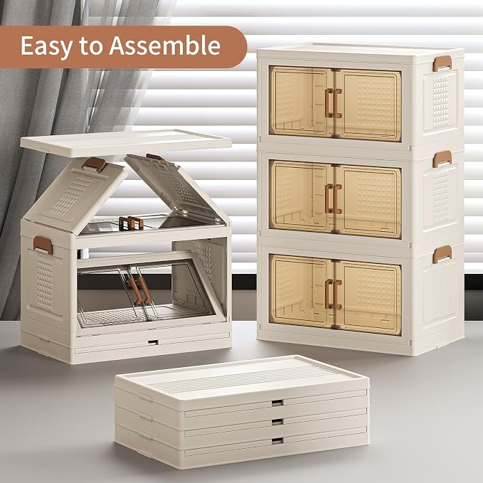 480Qt/120Gal Extra Large Stackable Storage Bins - Image 3