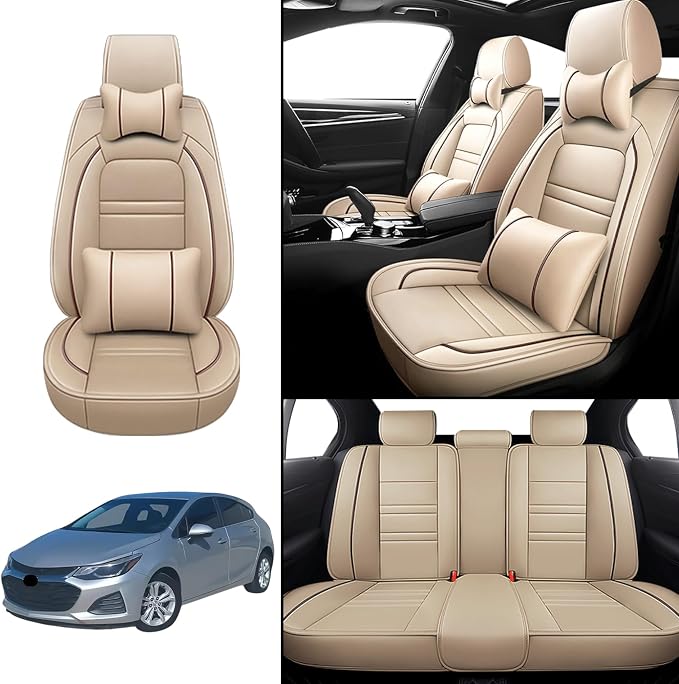 Car Seat Covers for Cruze 2011-2019 | 5-Seats Seat Covers, Waterproof Seat - Image 2