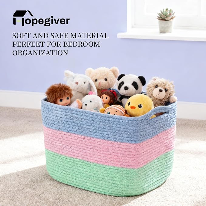 Hopegiver 3 Pack Storage Baskets - Image 6