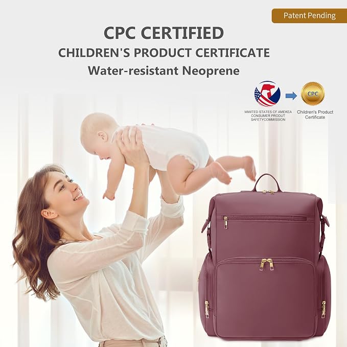 CEI-CEI Neoprene Diaper Bag Backpack - Image 9