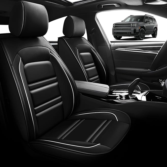 Seat Cover for Hyundai Car Santa fe 2001-2025 | Car Seat Covers Front Seats - Image 2