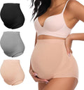 Summer Mae Maternity Underwear Soft Breathable High-Waist Pregnancy Seamless by SummerMae