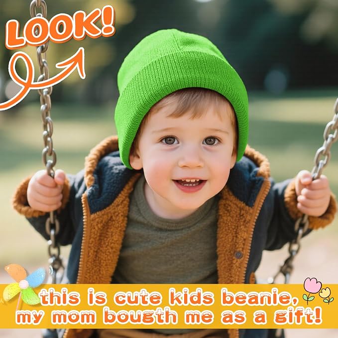 ZOORON Toddler Beanie Baby Beanies - Image 5