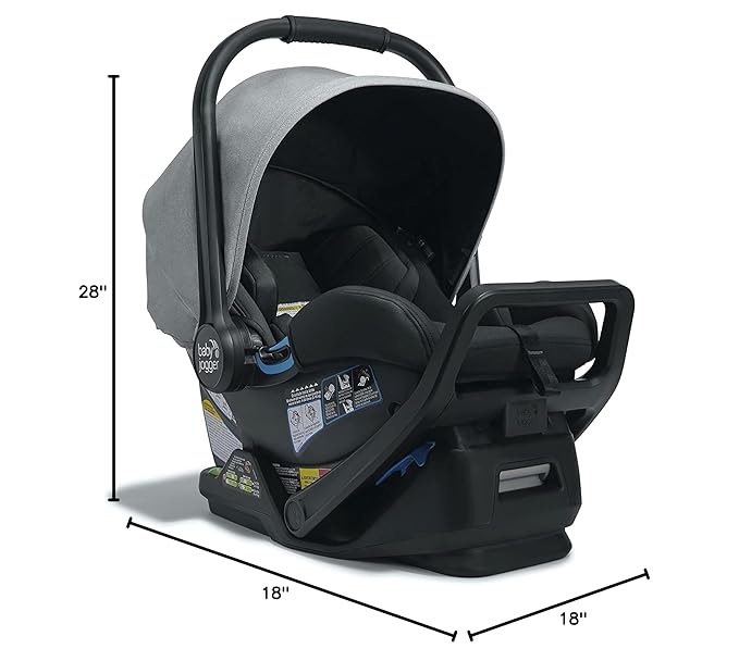 Baby Jogger City Go 2 Infant Car Seat, Pike Exclusive Includes Leatherette - Image 7