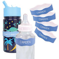 InchBug Orbit Labels Baby Bottle and Water Bottle Silicone Name Bands – by Inchbug