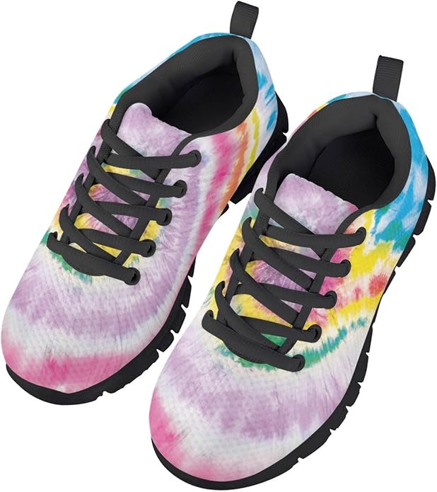 MARSVOVO First Shoes for Walking Boy Girl Athletic Lightweight Flexible Lace-up - Image 3