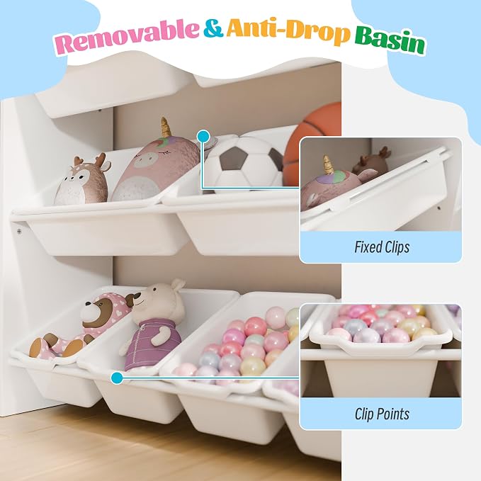 Large Kids Toy Storage Organizer, Toy Organizers and Storag - Image 7