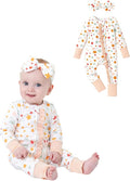 PATPAT Baby Girl Boy Clothes Newborn Infant Footie – Soft Viscose from Bamboo– by PATPAT