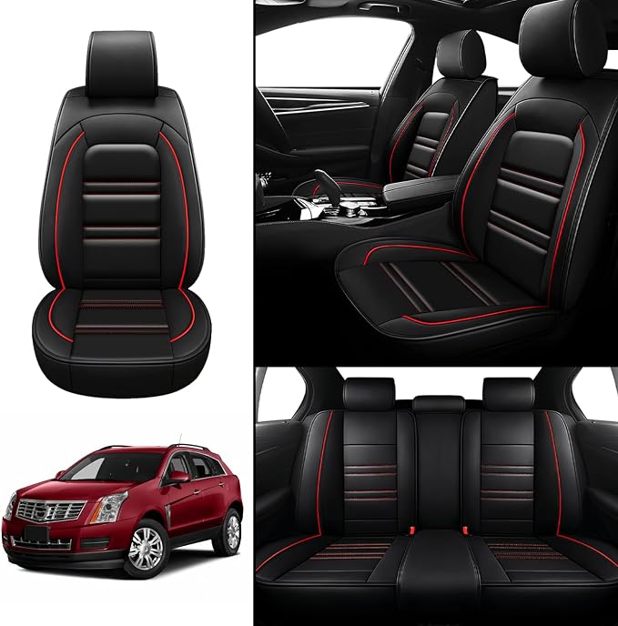 Seat Covers for Cadillac SRX 2004-2016 | 5-Seats Leather Seat Covers - Image 2