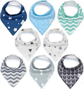 Organic Cotton Baby Bibs for Boys & Girls – Soft, Absorbent Teething & Drool by KiddyStar%C2%AE