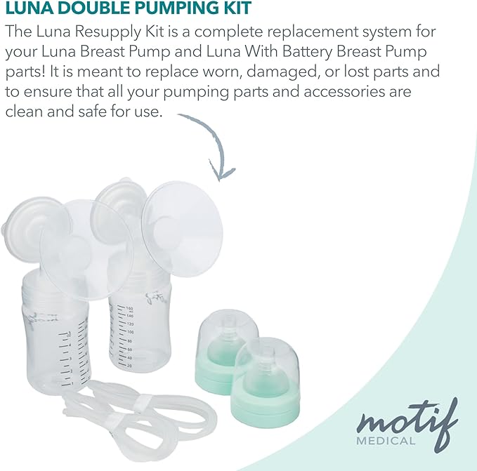 Motif Medical Luna Double Breast Pump Replacement Parts - Image 3