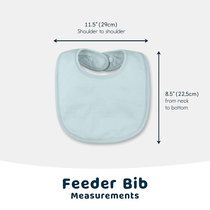Tiny Twinkle 8 Pack Baby Bibs for Drooling and Teething – Waterproof & - Image 4