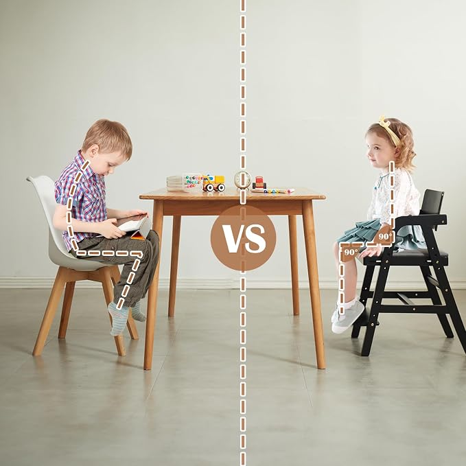 Solid Wood high Chairs for Toddlers, High Chair Grows - Image 2