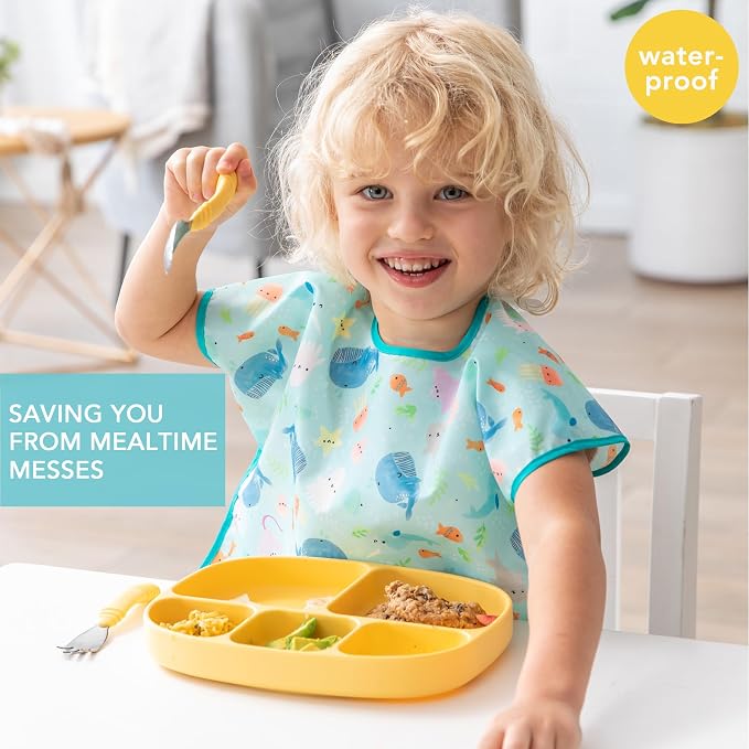 Bumkins Bibs - Toddler Bibs, Waterproof, Large - Image 2