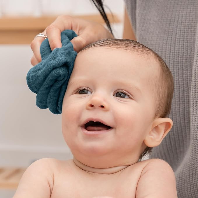Comfy Cubs Muslin Baby Washcloths 10 Pack - Image 4