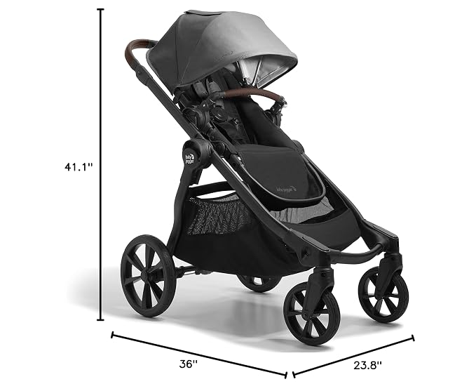 Baby Jogger City Select 2 Single-to-Double Modular Stroller Eco Collection - Image 7