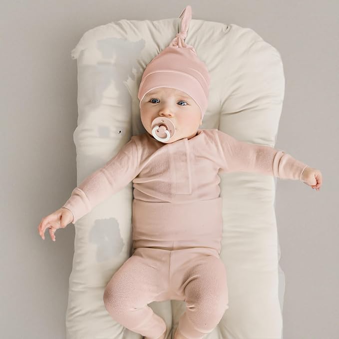 Konssy 6 Pack Baby Newborn Hats Set Knot Beanie Hats Soft - Image 8