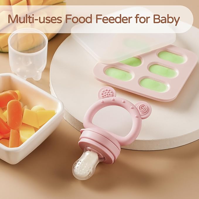 2 Pack Silicone Baby Fruit Feeder - Image 4