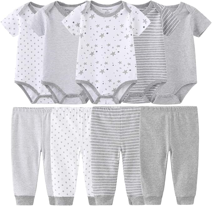 Kiddiezoom Unisex Baby Layette Essentials Giftset Clothing Set 19-Piece - Image 2