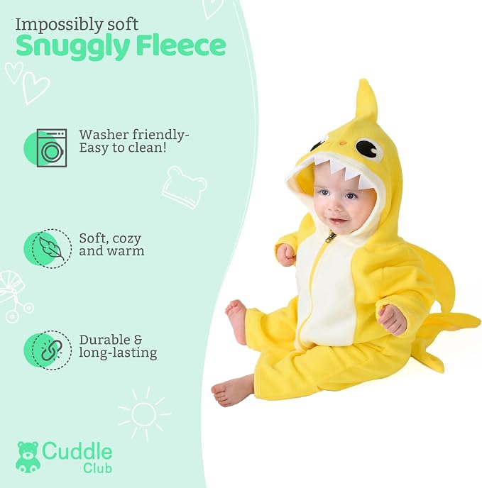 Cuddle Club Fleece Baby Bunting Bodysuit - Image 2