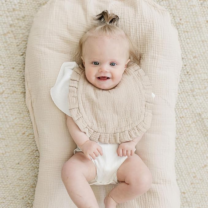Baby Muslin Bibs Bandana Drool Bibs - Image 3