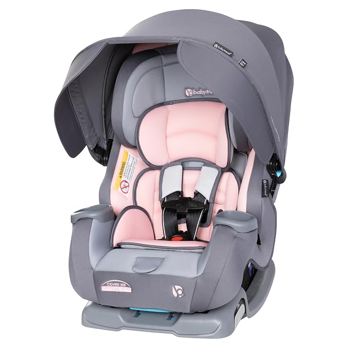 Baby Trend Cover Me 4-in-1 Convertible Car Seat, Desert Pink by BabyTrend%C2%AE