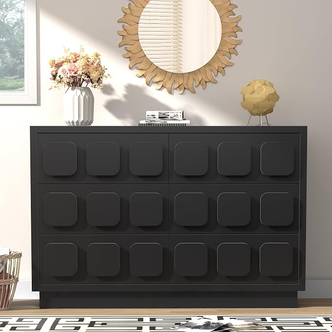Anbuy Black Baby Dresser for Bedroom, Dresser for Baby by Anbuy