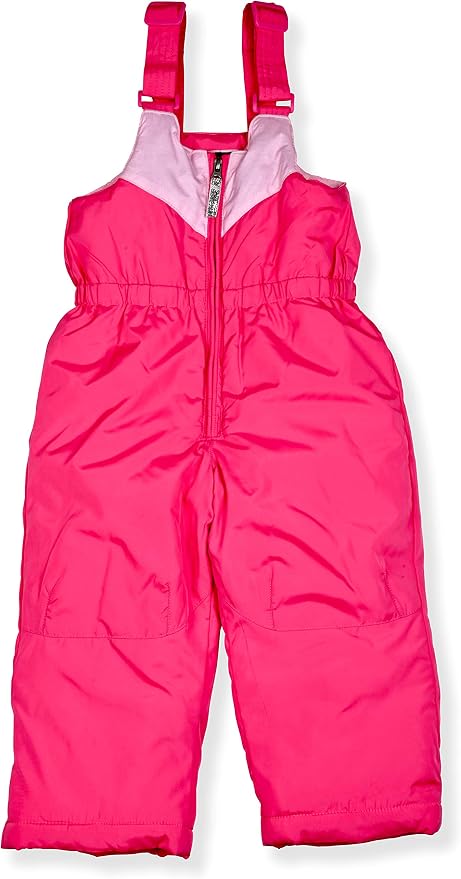 Arctic Quest Little Girls Bib Snow Pants and Ski Jacket Water-Resistant Snowsuit - Image 2