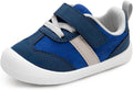 Baby Shoes Boys Girls Barefoot Wide Toe Box Zero Drop First Walkers PU Leather by Unknown