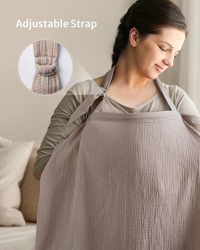 Blissful Diary Muslin Nursing Cover - Image 5