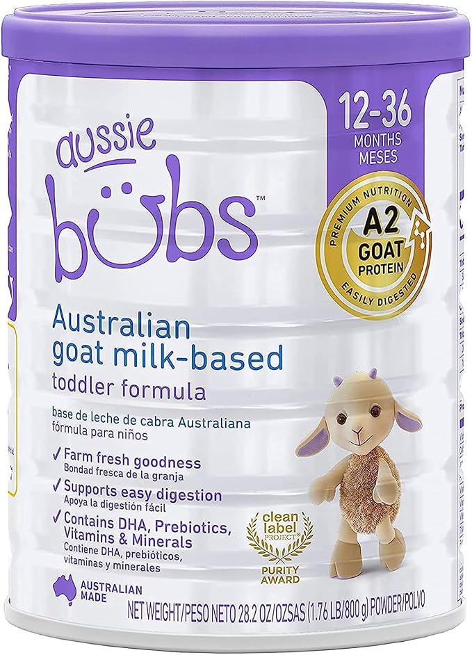 Aussie Bubs Australian Goat Milk-Based Toddler Formula, by AussieBubs