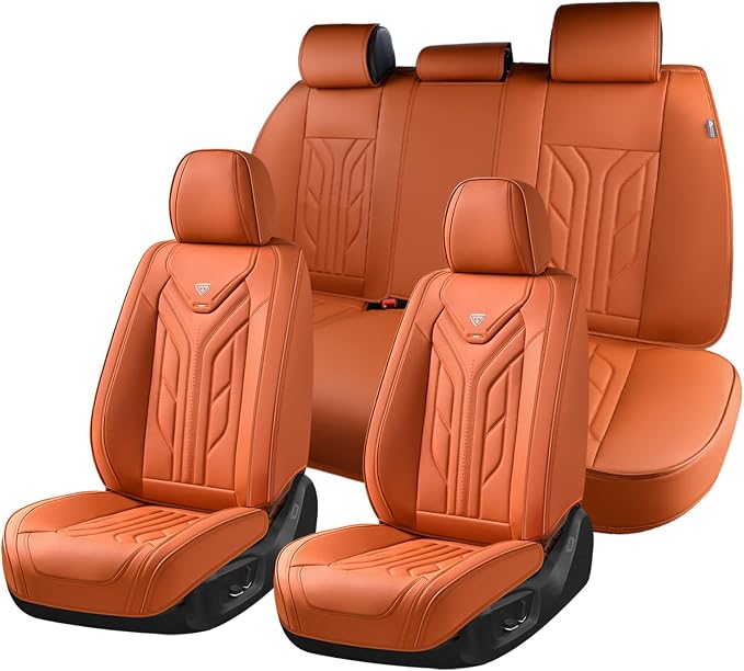 Coverado Car Seat Covers Full Set, Automotive Seat Covers Car Seat Protector by COVERADOAUTO