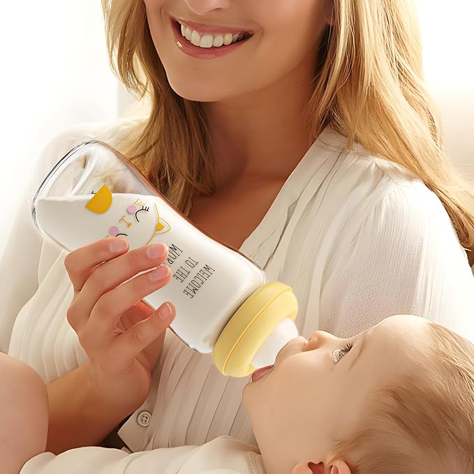 YOHKOH Natural Glass Baby Bottle - Image 2
