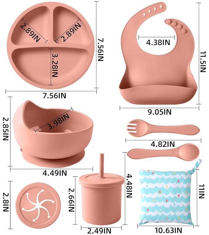 ECLIP Silicone Baby Feeding Set - Image 7