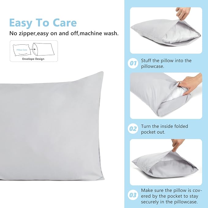 TILLYOU Toddler Pillowcase 2 Pack - Image 3