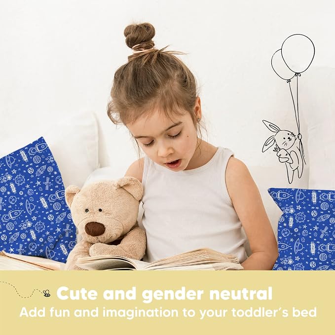 Toddler Pillow with Pillowcase - Image 9