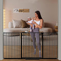 DEARBB Extra Wide Baby Gate Ultra Narrow Spacing 30.11-77.36" Pressure Mounted by DEARBB