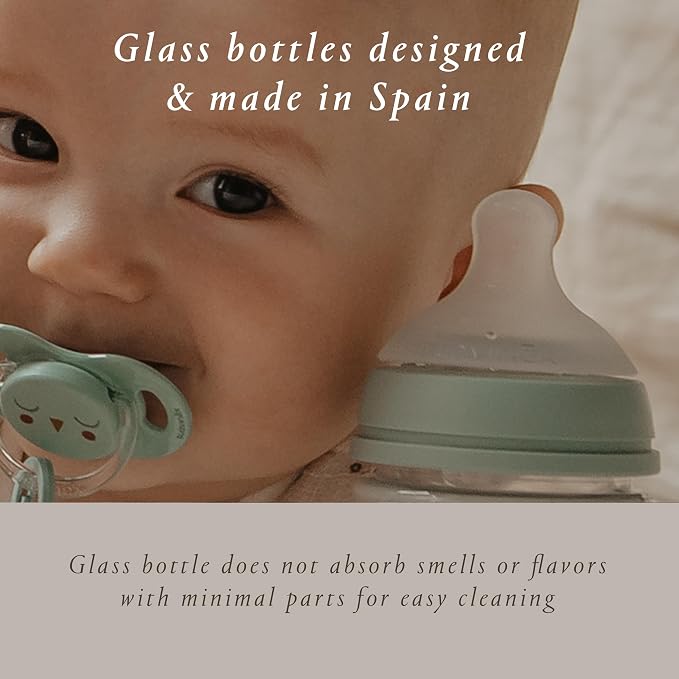 Suavinex Bonhomia Glass Baby Bottle - Image 3