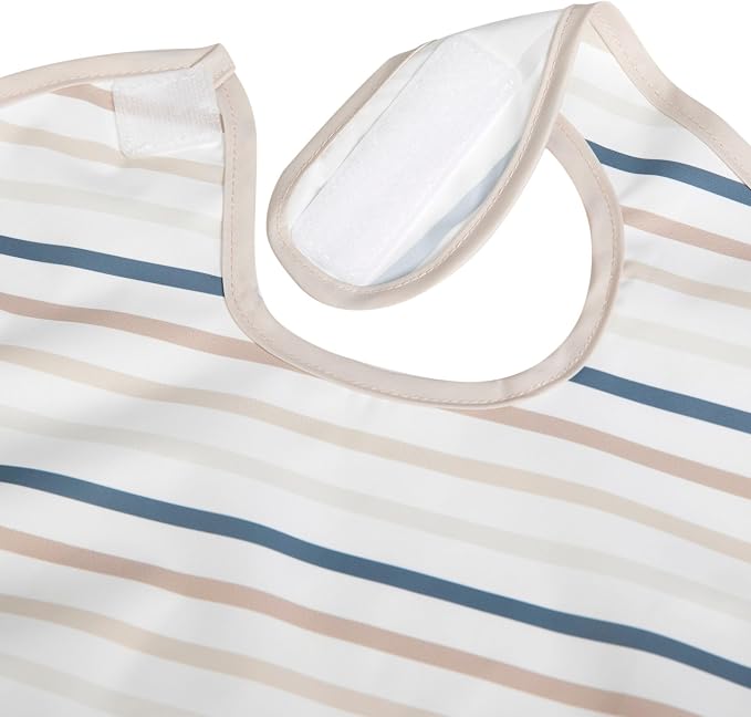Ali+Oli Smock Bibs for Babies, BPA-Free Oeko-Tex Certified, Waterproof Baby - Image 6