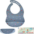 BPA-Free Silicone Baby Bibs by LuluLittles