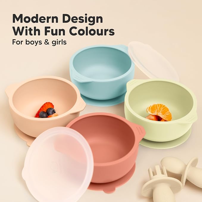 KeaBabies 2-Pack Baby Bowls - Image 9